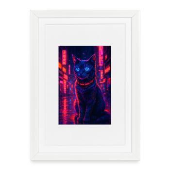 RockyZoo26 - Framed poster (27 × 37 cm) - white - Front
