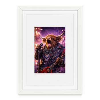 RockyZoo33 - Framed poster (27 × 37 cm) - white - Front