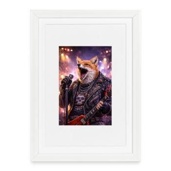 RockyZoo39 - Framed poster (27 × 37 cm) - white - Front