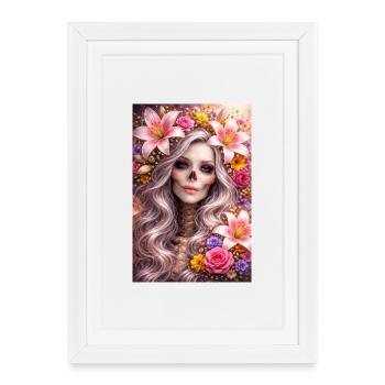 Lilith Mortis - Framed poster (27 × 37 cm) - white - Front