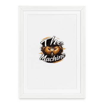 The Machine Boxing Power - Framed poster (27 × 37 cm) - white - Front