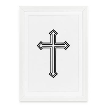 Evil Can Never Be Dead Enough - Framed poster (27 × 37 cm) - white - Front