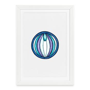 The Empress Ring - Framed poster (27 × 37 cm) - white - Front