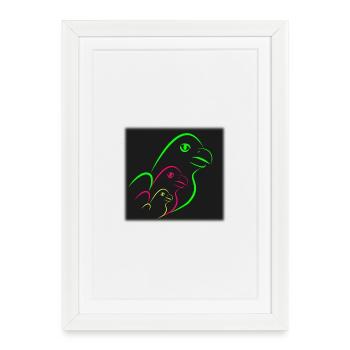 anniversary. Anniversary Decade. humor. funny - Framed poster (27 × 37 cm) - white - Front