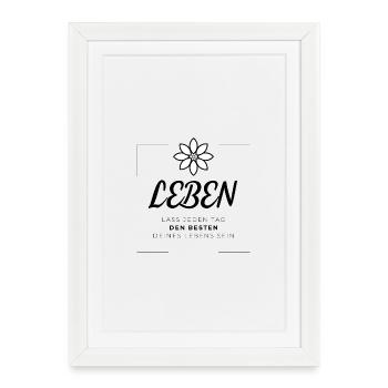 Wisdom - Life - Framed poster (27 × 37 cm) - white - Front