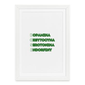 Dose PL - Affiche encadrée (27 × 37 cm) - blanc - Devant