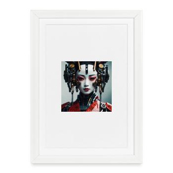 Stimpson - Je suis AI Cover - Affiche encadrée (27 × 37 cm) - blanc - Devant