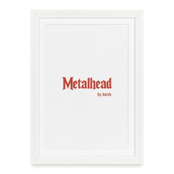 Metalhead - Framed poster (27 × 37 cm) - white - Front