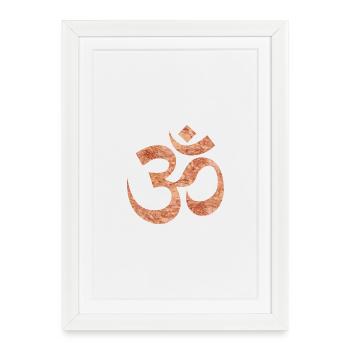 OM Zeichen.png - Framed poster (27 × 37 cm) - white - Front