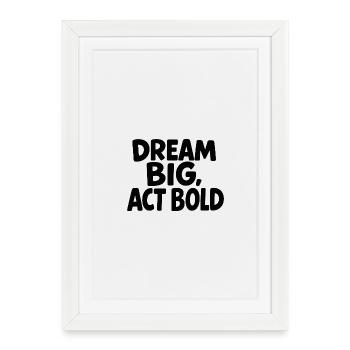 You're the best gift of my life - Framed poster (27 × 37 cm) - white - Front