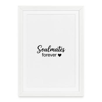 Eternal Souls Boho Scripture Design - Framed poster (27 × 37 cm) - white - Front