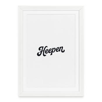 Heepen Bielefeld#heepenstyle - Framed poster (27 × 37 cm) - white - Front
