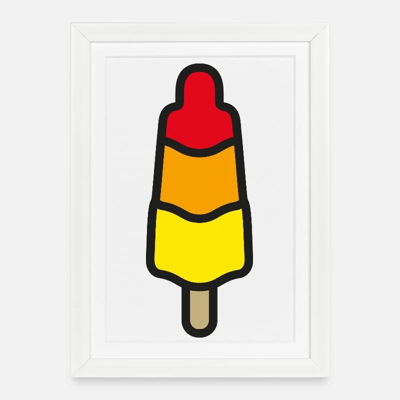 Comme une fusée !! - Affiche encadrée (27 × 37 cm) - blanc