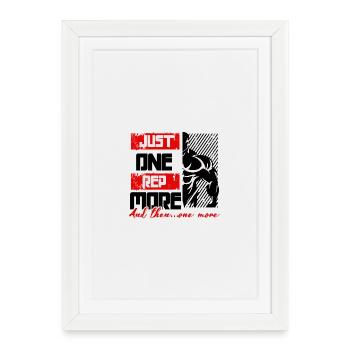 Une répétition de plus - Affiche encadrée (27 × 37 cm) - blanc - Devant
