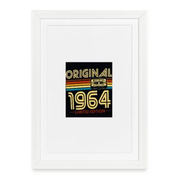 Original 1964 Limited Edition - Framed poster (27 × 37 cm) - white - Front