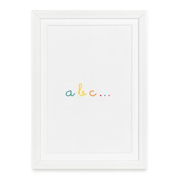 MISTRESS. THANK YOU. THANK YOU MISTRESS. MISTRESS - Framed poster (27 × 37 cm) - white - Front
