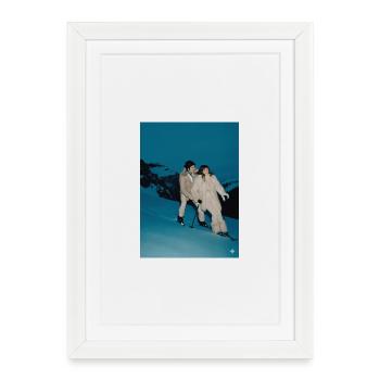 Duo de la Magie de la Neige - Affiche encadrée (27 × 37 cm) - blanc - Devant