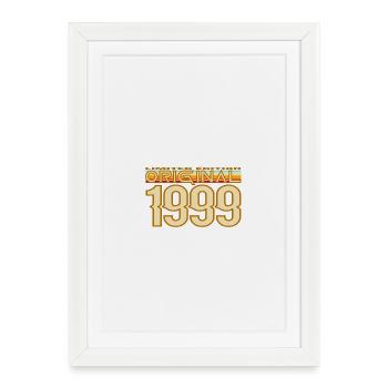 Original 1999 Retro Édition Limité - Affiche encadrée (27 × 37 cm) - blanc - Devant