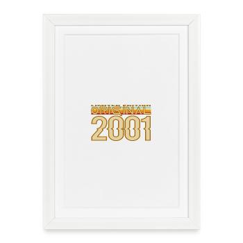 Original 2001 Retro Limitée - Affiche encadrée (27 × 37 cm) - blanc - Devant