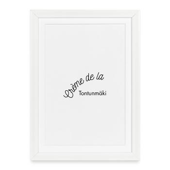 Crème de la Tontunmäki - Affiche encadrée (27 × 37 cm) - blanc - Devant