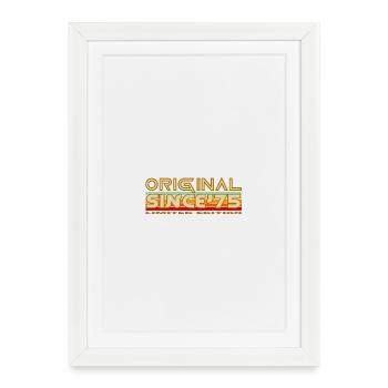 Original Since 75 Retro Logo - Affiche encadrée (27 × 37 cm) - blanc - Devant