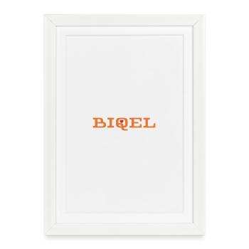 BIQEL - Affiche encadrée (27 × 37 cm) - blanc - Devant