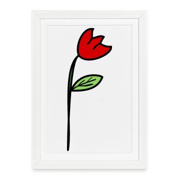 anniversary. Anniversary Decade. humor. funny - Framed poster (27 × 37 cm) - white - Front