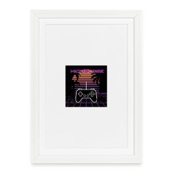High Score - Framed poster (27 × 37 cm) - white - Front