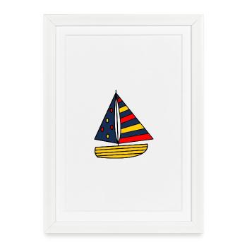 anniversary. Anniversary Decade. humor. funny - Framed poster (27 × 37 cm) - white - Front