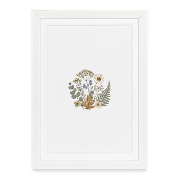 Wildflower Bouquet - Framed poster (27 × 37 cm) - white - Front