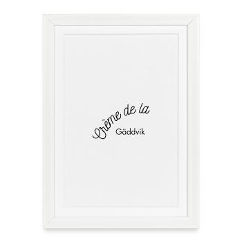 Crème de la Gäddvik - Affiche encadrée (27 × 37 cm) - blanc - Devant