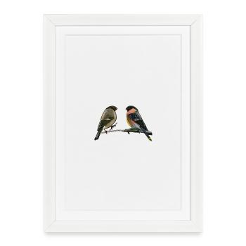 Gimpel Couple - Framed poster (27 × 37 cm) - white - Front