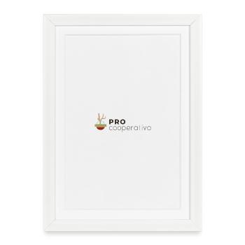 PRO_CAST - Framed poster (27 × 37 cm) - white - Front