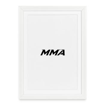 MMA - Framed poster (27 × 37 cm) - white - Front