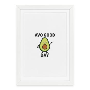 Happy Day Good Lawyer - Framed poster (27 × 37 cm) - white - Front