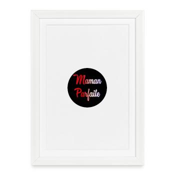 MOTHER'S DAY. HAPPY MOTHER'S DAY - Framed poster (27 × 37 cm) - white - Front