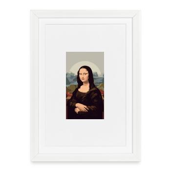 artistique - Affiche encadrée (27 × 37 cm) - blanc - Devant