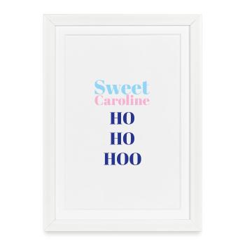 Sweet_caroline - Framed poster (27 × 37 cm) - white - Front