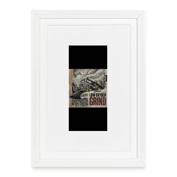 Grand  - Affiche encadrée (27 × 37 cm) - blanc - Devant