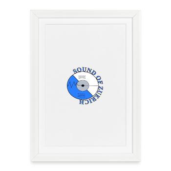 Sound_of_Zuerich - Framed poster (27 × 37 cm) - white - Front