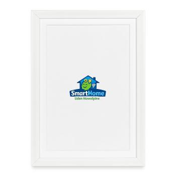 Smarthome without headaches - Framed poster (27 × 37 cm) - white - Front