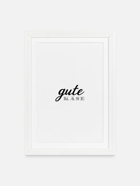 good - Framed poster (27 × 37 cm) - white