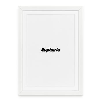 Abstract graffiti design with freestyle character - Framed poster (27 × 37 cm) - white - Front