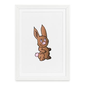 Henriette Hase - Affiche encadrée (27 × 37 cm) - blanc - Devant