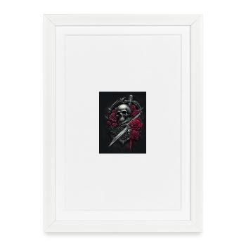 Heavy Metal 18 - Framed poster (27 × 37 cm) - white - Front