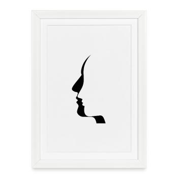 On broken hearts and lost love - Framed poster (27 × 37 cm) - white - Front