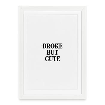 FAUCHÉ MAIS MIGNON - Affiche encadrée (27 × 37 cm) - blanc - Devant