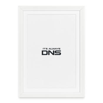 DNS Always: Tech Typography - Framed poster (27 × 37 cm) - white - Front