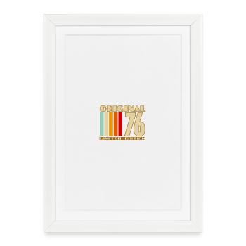 Original 76 Limited Edition Retro - Framed poster (27 × 37 cm) - white - Front