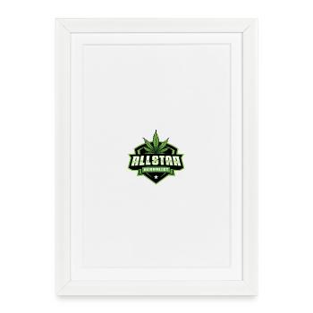 All-star herboriste - Affiche encadrée (27 × 37 cm) - blanc - Devant